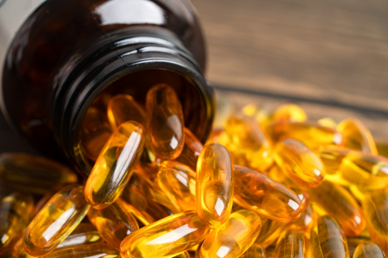 omega-3 fish oil capsules